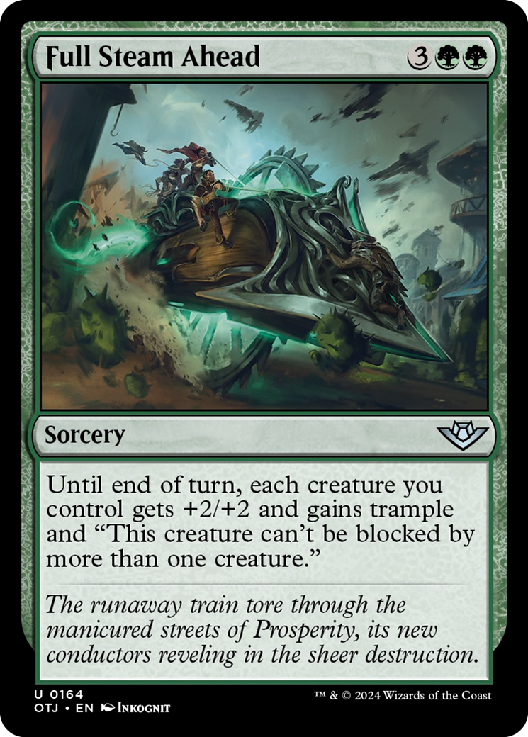 Full Steam Ahead [Outlaws of Thunder Junction] [Foil]