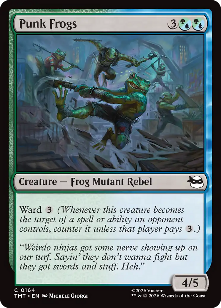Punk Frogs [Teenage Mutant Ninja Turtles] [Foil]