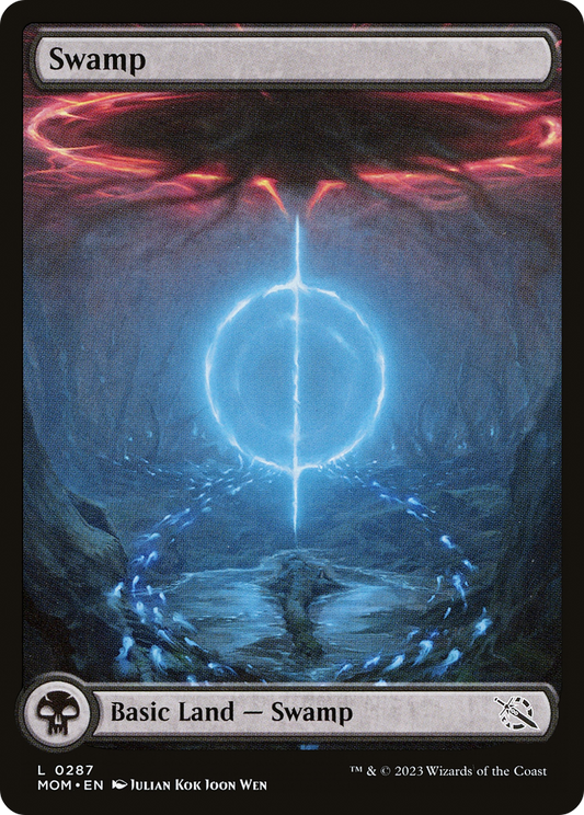 Swamp (287) [March of the Machine] [Foil]