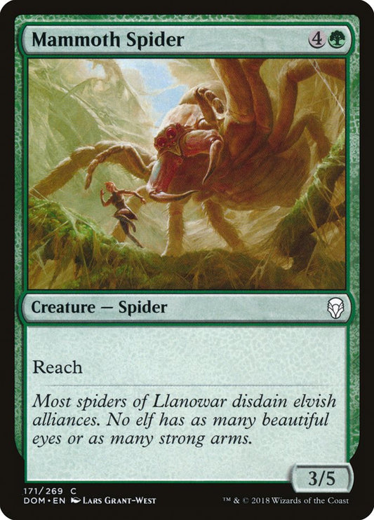 Mammoth Spider [Dominaria] [Foil]