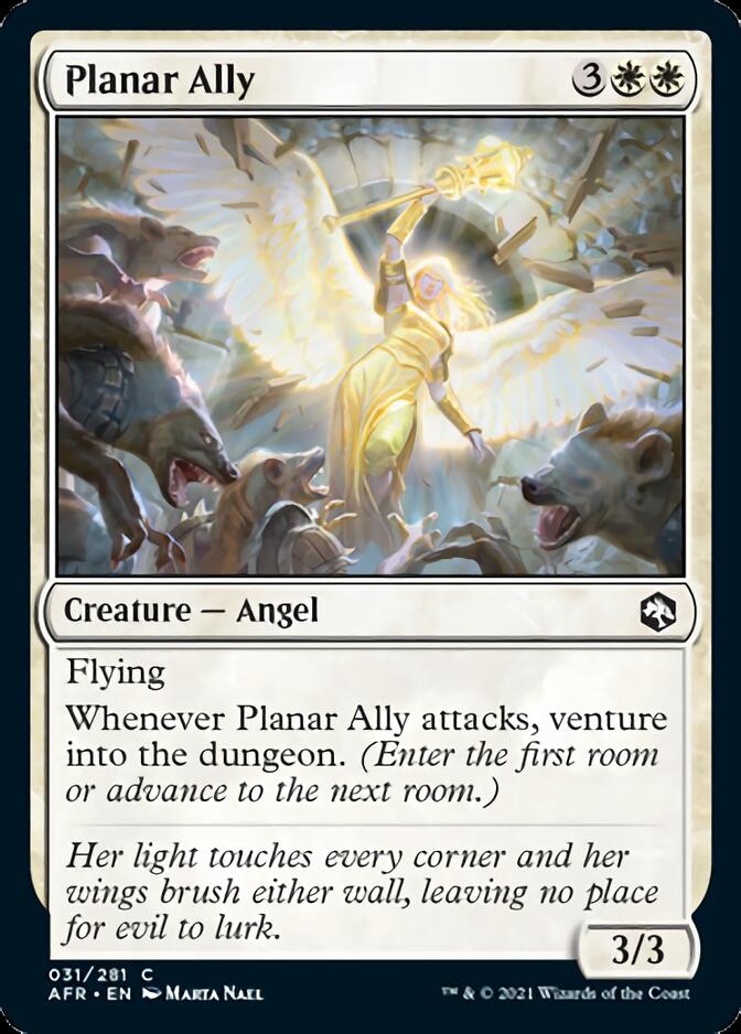 Planar Ally [Dungeons & Dragons: Adventures in the Forgotten Realms] [Foil]