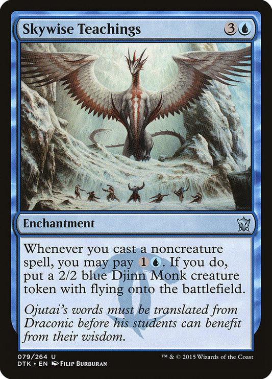 Skywise Teachings [Dragons of Tarkir] [Foil]