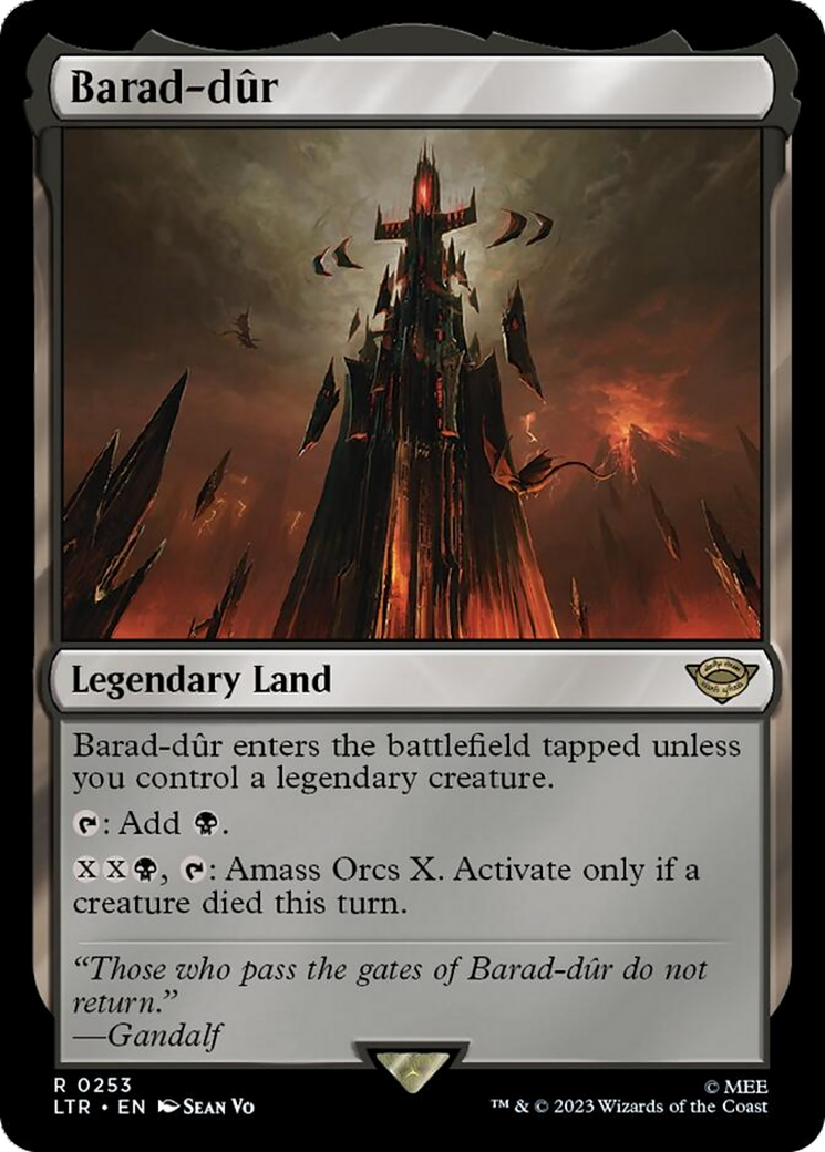 Barad-dur [The Lord of the Rings: Tales of Middle-Earth] [Foil]