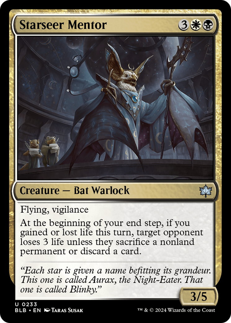 Starseer Mentor [Bloomburrow] [Foil]