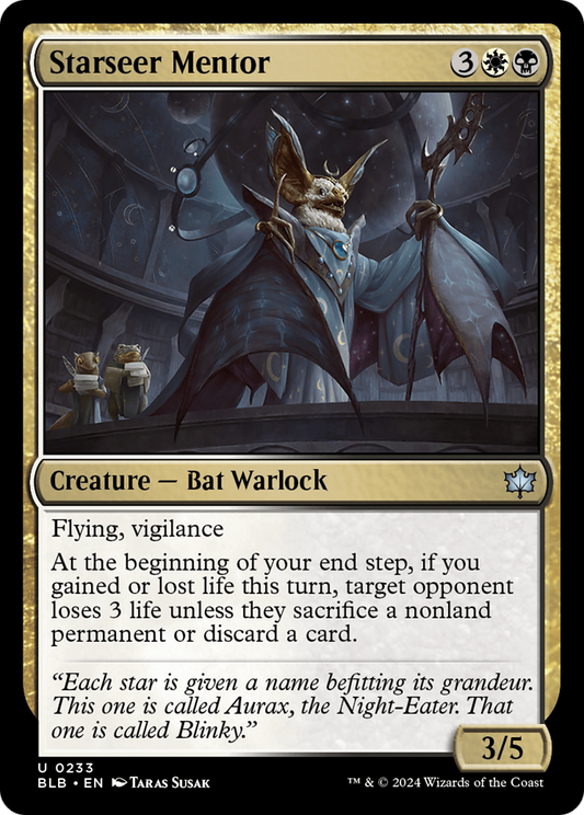 Starseer Mentor [Bloomburrow] [Foil]