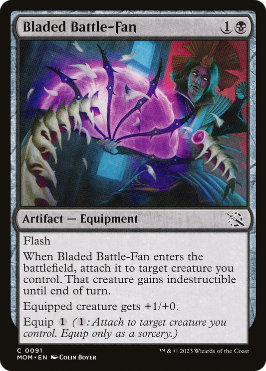 Bladed Battle-Fan [March of the Machine] [Foil]
