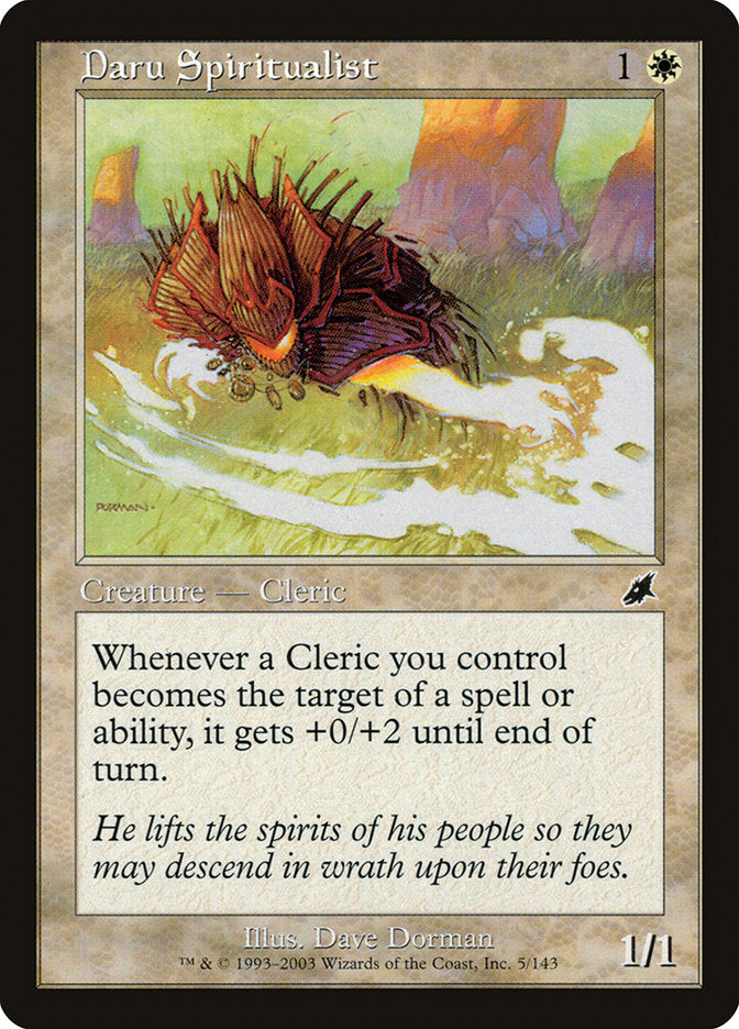 Daru Spiritualist [Scourge] [Foil]