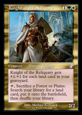 Knight of the Reliquary (Timeshifted) [Time Spiral Remastered] [Foil]