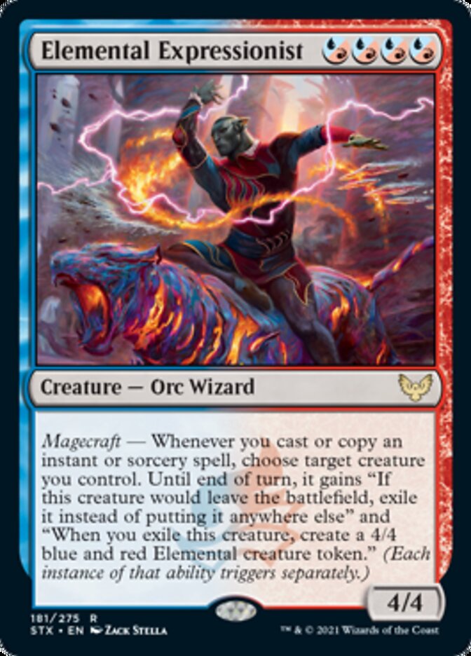 Elemental Expressionist [Strixhaven: School of Mages] [Foil]