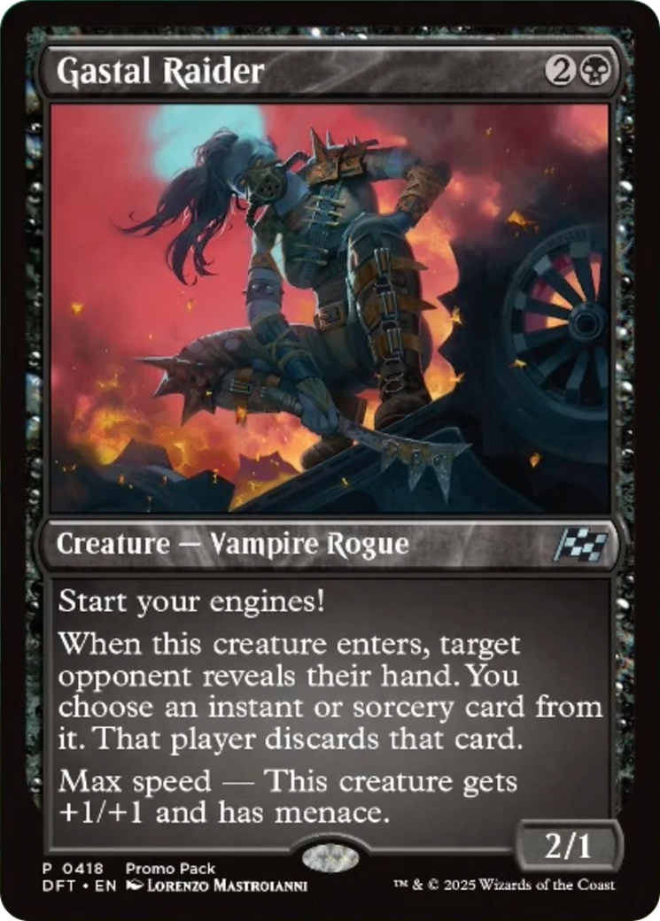 Gastal Raider (Promo Pack) [Aetherdrift Promos] [Foil]