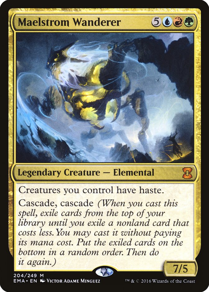 Maelstrom Wanderer [Eternal Masters] [Foil]