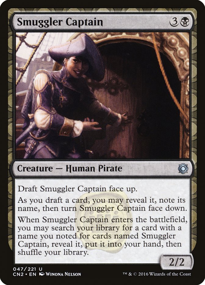 Smuggler Captain [Conspiracy: Take the Crown] [Foil]