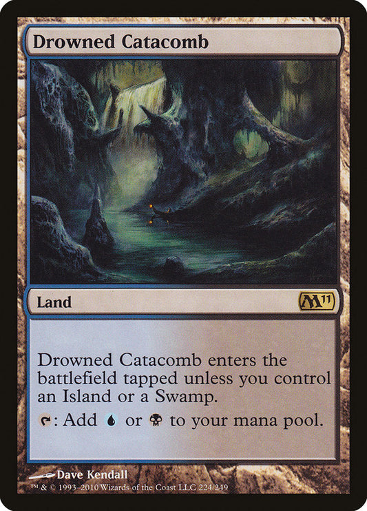 Drowned Catacomb [Core Set 2011] [Foil]