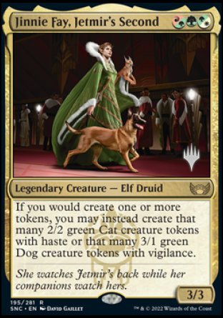 Jinnie Fay, Jetmir's Second (Promo Pack) [Streets of New Capenna Promos] [Foil]