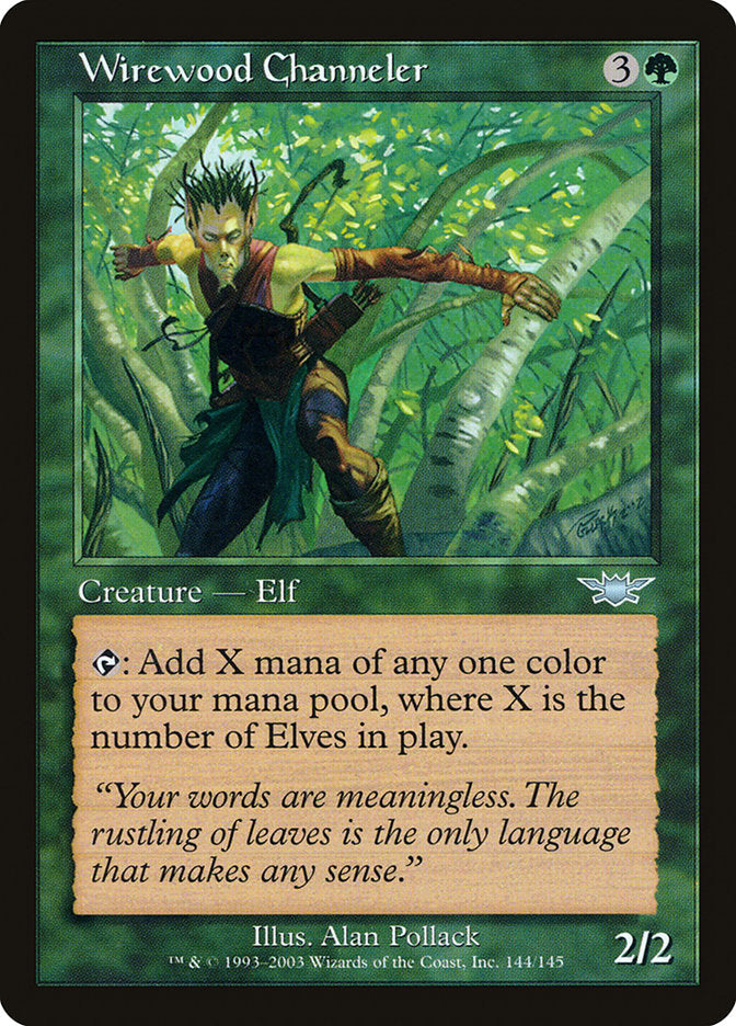 Wirewood Channeler [Legions] [Foil]