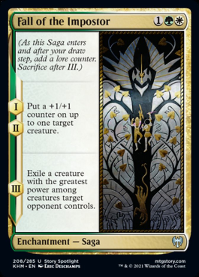 Fall of the Impostor [Kaldheim] [Foil]