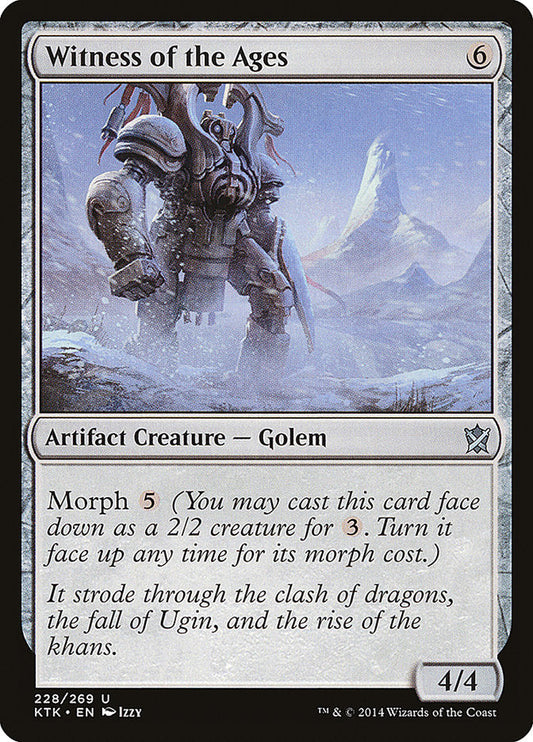 Witness of the Ages [Khans of Tarkir] [Foil]