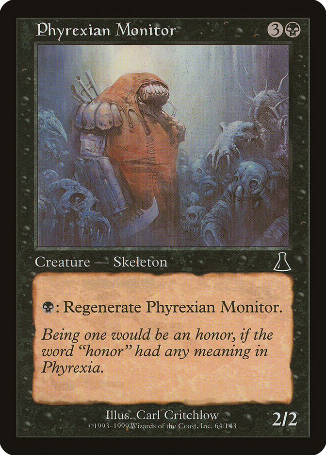 Phyrexian Monitor [Urza's Destiny] [Foil]