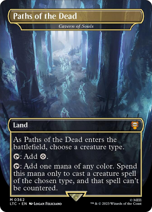 Paths of the Dead - Cavern of Souls [The Lord of the Rings: Tales of Middle-Earth Commander] [Foil]