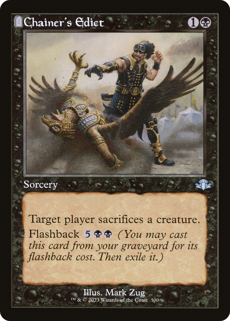Chainer's Edict (Retro) [Dominaria Remastered] [Foil]