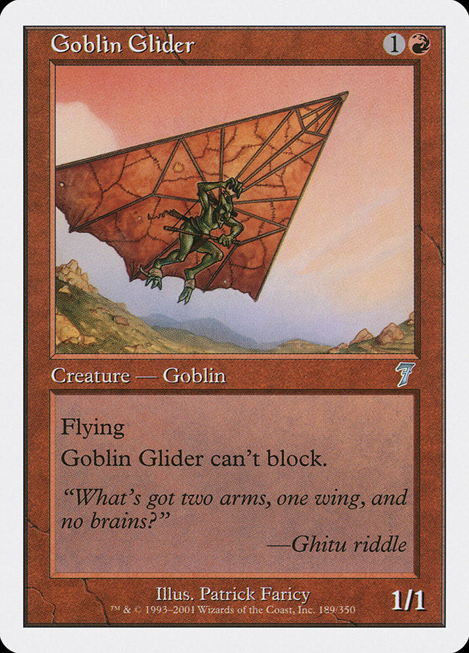 Goblin Glider [Seventh Edition] [Foil]
