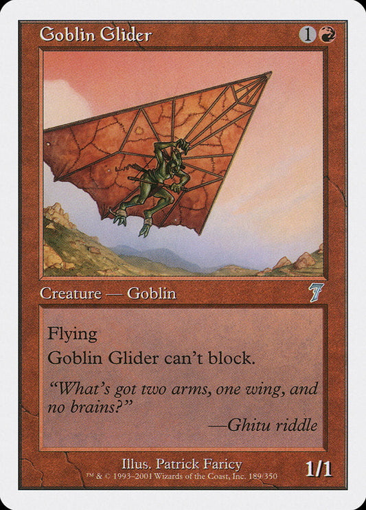 Goblin Glider [Seventh Edition] [Foil]