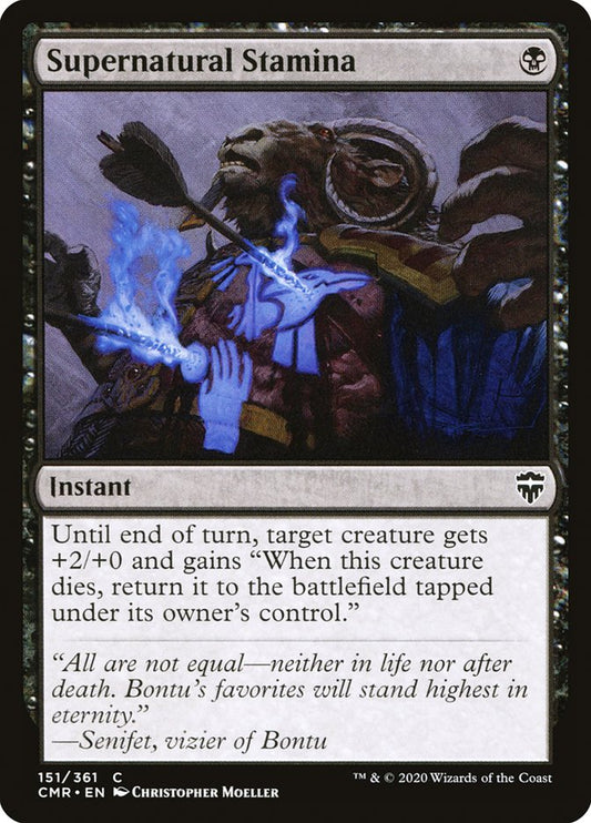 Supernatural Stamina [Commander Legends] [Foil]
