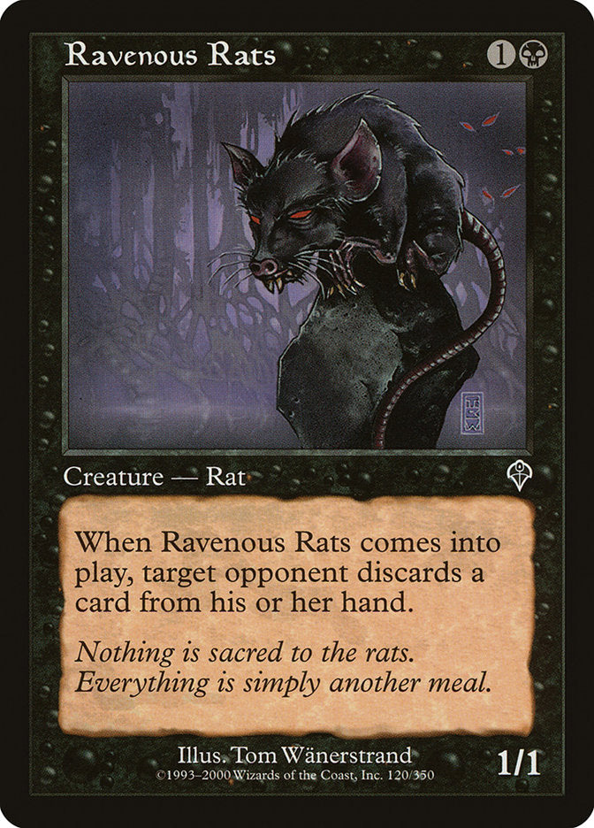 Ravenous Rats [Invasion] [Foil]