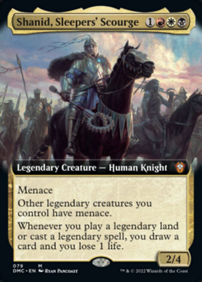 Shanid, Sleepers' Scourge (Extended Art) [Dominaria United Commander] [Foil]