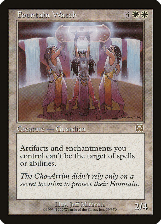 Fountain Watch [Mercadian Masques] [Foil]