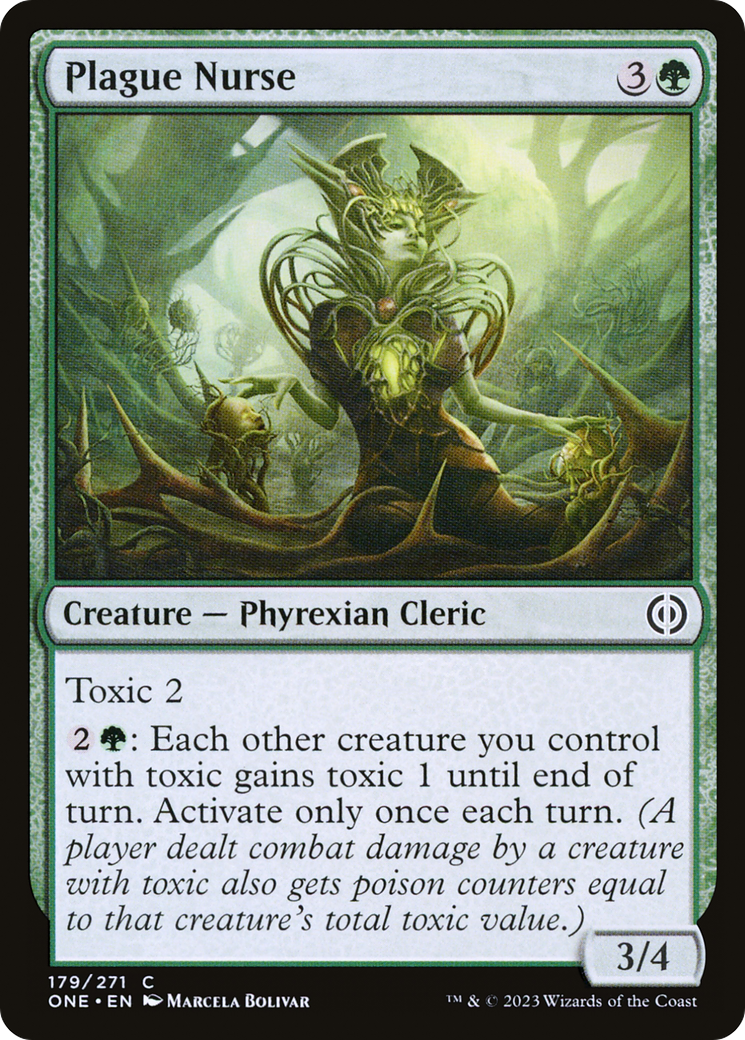 Plague Nurse [Phyrexia: All Will Be One] [Foil]