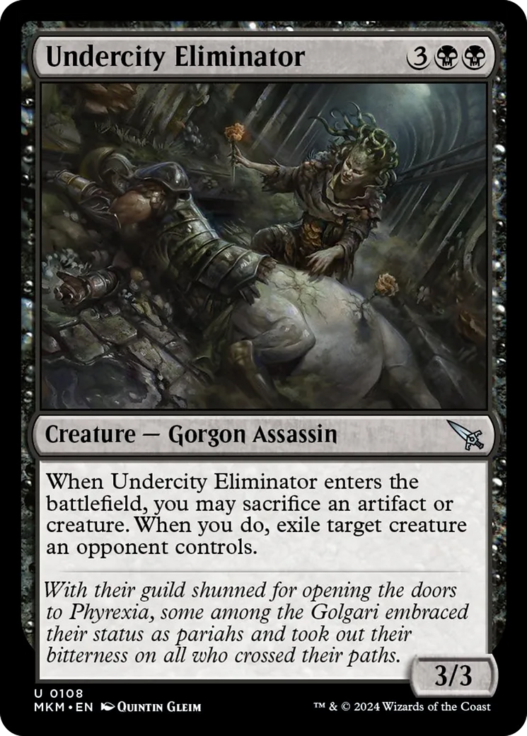 Undercity Eliminator [Murders at Karlov Manor] [Foil]