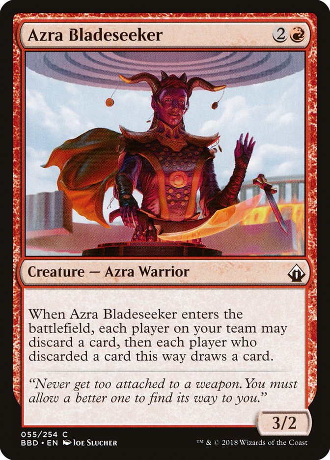 Azra Bladeseeker [Battlebond] [Foil]