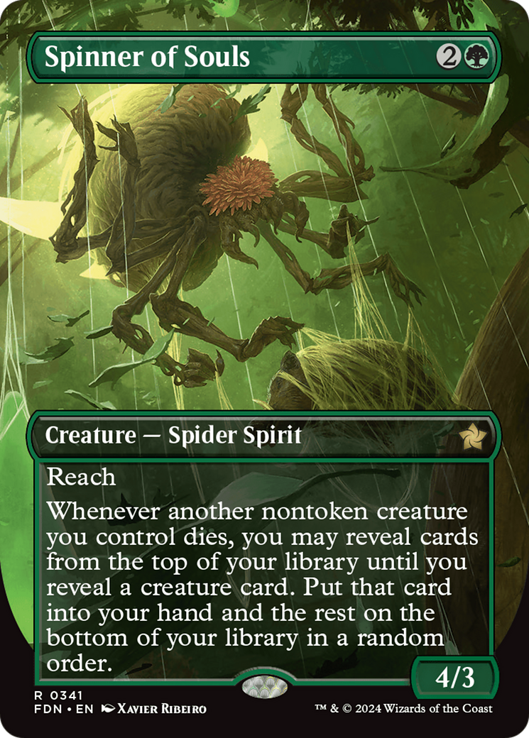 Spinner of Souls (Borderless) [Foundations] [Foil]