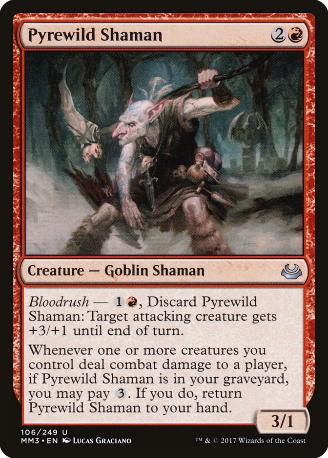 Pyrewild Shaman [Modern Masters 2017] [Foil]