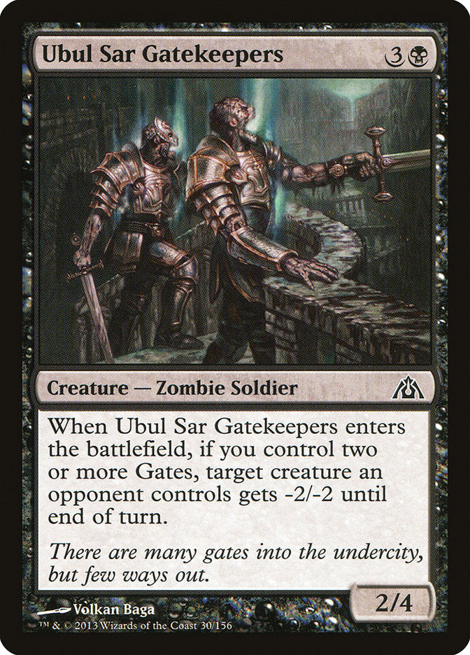 Ubul Sar Gatekeepers [Dragon's Maze] [Foil]