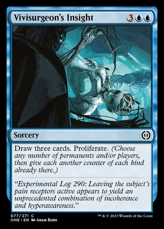 Vivisurgeon's Insight [Phyrexia: All Will Be One] [Foil]