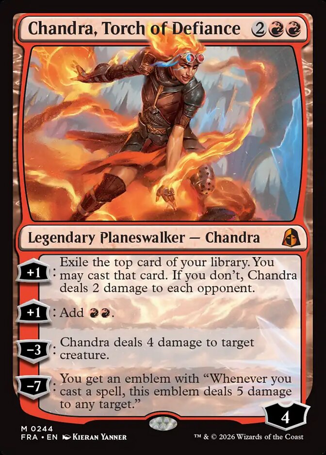 Chandra, Torch of Defiance [Reality Fracture]