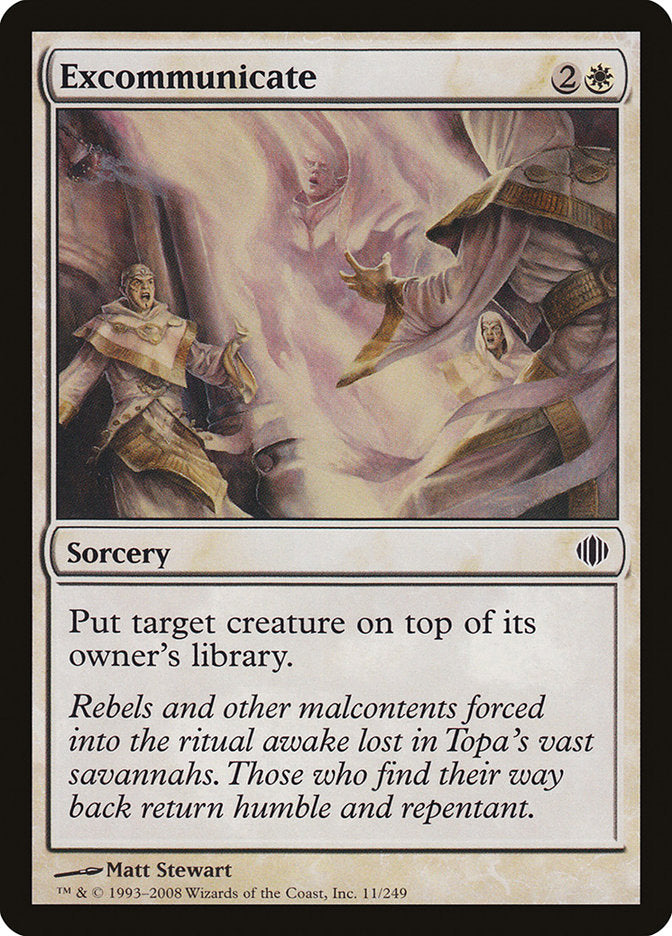 Excommunicate [Shards of Alara] [Foil]