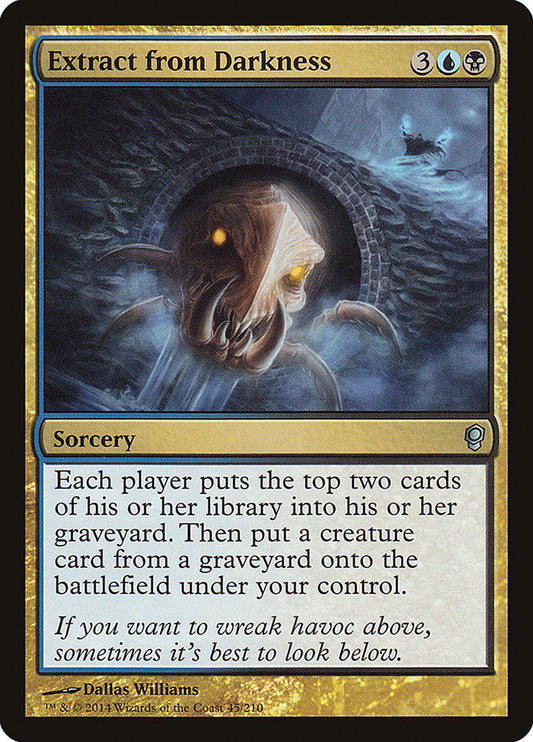 Extract from Darkness [Conspiracy] [Foil]