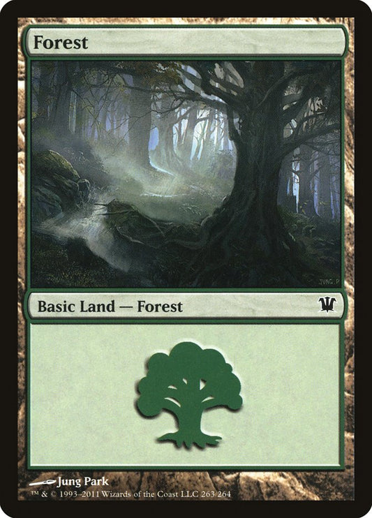 Forest (263) [Innistrad] [Foil]