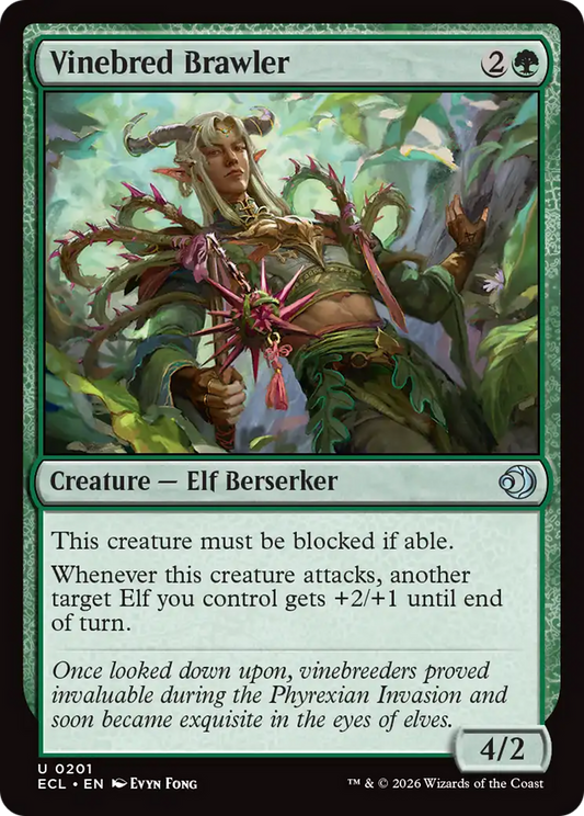 Vinebred Brawler [Lorwyn Eclipsed] [Foil]