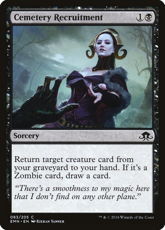Cemetery Recruitment [Eldritch Moon] [Foil]