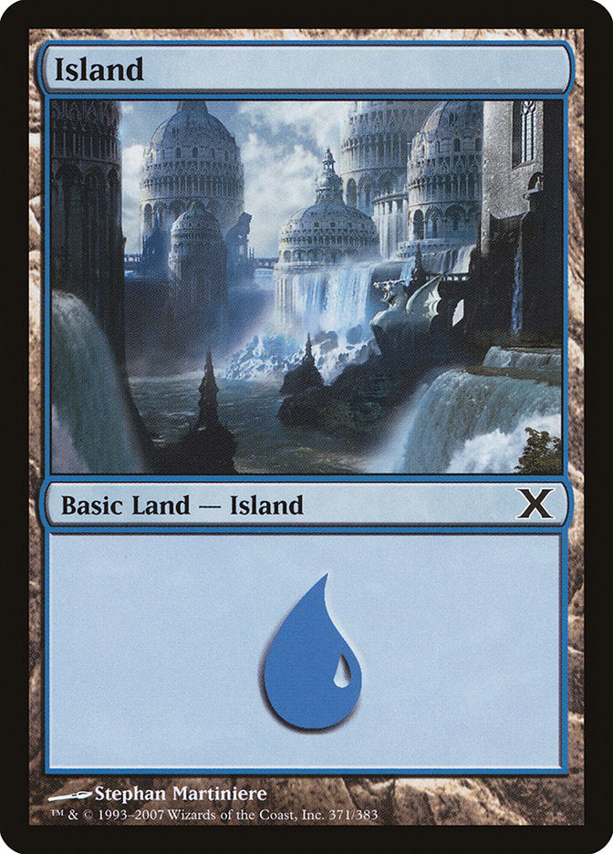 Island (371) [Tenth Edition] [Foil]