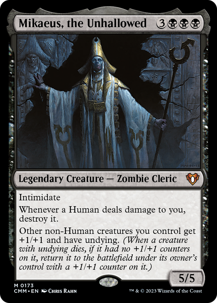 Mikaeus, the Unhallowed [Commander Masters] [Foil]