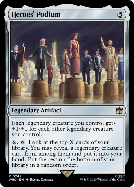 Heroes' Podium [Doctor Who] [Foil]