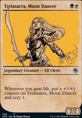 Trelasarra, Moon Dancer (Showcase) [Dungeons & Dragons: Adventures in the Forgotten Realms] [Foil]