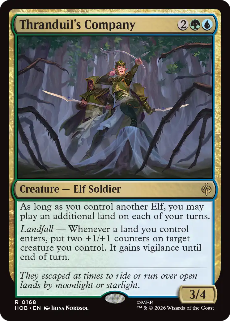 Thranduil's Company [The Hobbit] [Foil]