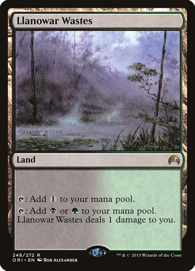 Llanowar Wastes [Magic Origins] [Foil]