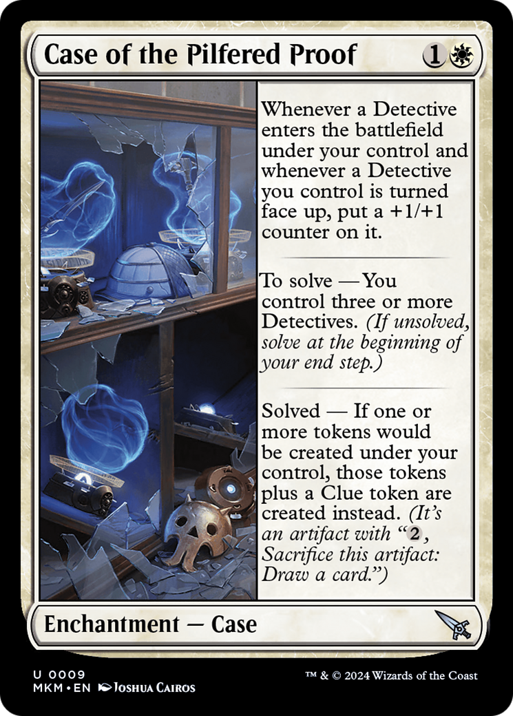 Case of the Pilfered Proof [Murders at Karlov Manor] [Foil]
